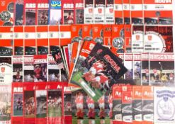 1956-1985 Arsenal Football Programmes, home and away cup league collection with noted programmes