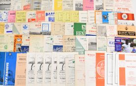 Non-League Football Programmes including a number of 1950s mainly 60s/70s and modern together with