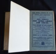 1923-4 Wisden’s Rugby Football Almanack: The first of the only three editions of this annual