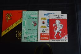 1971 British and I Lions in NZ Rugby Programmes (4): v Combined S and Mid Canterbury etc, N