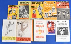 Rugby League annuals, handbooks, programmes and publications to include Rochdale Hornets magazine