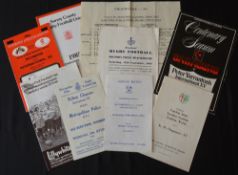 1947-85 London Area Special Rugby Programmes set 2 (9): All London XV Charity Match 47; Blackheath