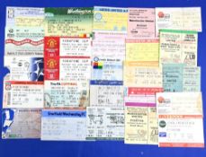Tickets: Manchester United away match tickets 1965/66 Wolves (FAC), 1975/76 Liverpool, 1982/83