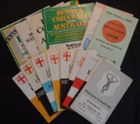 1956-81 Tourists to England Rugby Programmes (17): NZ v S/SW Counties 1979, London Counties 1972, 78