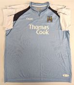 2006 2007 Manchester City Home Replica Reebok Football Shirt, short sleeve with Thomas Cook size 50