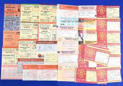 Tickets: Manchester United home match tickets 1962/63 Leicester City, 1968/69 AC Milan (European Cup