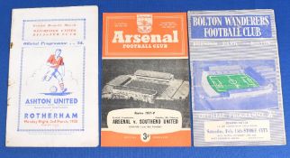 1958 Ashton United (with former Manchester Utd juniors Alan Blakeman, Frank Monaghan, Frank