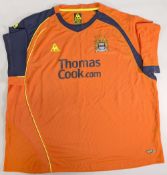 2008-2009 Manchester City 3rd Away Replica Le Coq Sportif Football Shirt, short sleeve with Thomas