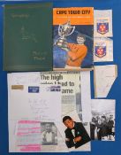 South Africa Football Autographs Correspondence, a Cape Town City The Story of Our Famous Club