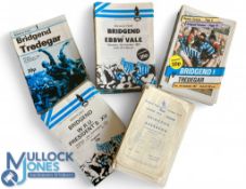 1958 on Bridgend RFC Rugby Programmes (100+): Super sequences from the Brewery Field boys across