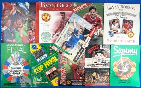 1977 FA Cup Final programme Manchester United v Liverpool signed by Lou Macari, Alex Stepney, Stuart