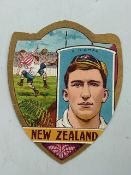 1x Antique Baines Rugby Card P Thomas New Zealand, in good condition (1)
