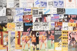 Minor Cup Programme from 1980s onwards, associate members cup / Football League trophy programmes