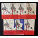 1960s and 70s Gloucester Home Rugby Programme Selection (9): v Pontypool, Richmond, Moseley (2
