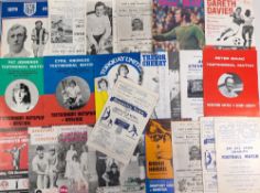 1963-1987 Testimonial & Charity Programmes Oxford v Swansea 19163, Peter Timms 1971, Arthur Rowley