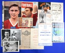 The Eddie Colman (Manchester United) Collection: Charles Buchan’s Football Monthly February 1957 –