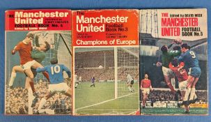 1969 (1st Edition) Manchester United Football Book No. 4, autographs inside Darren Ferguson, Steve
