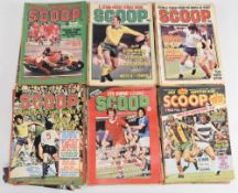 Run of Scoop Football Magazine number 21 June 1978 to 145 October 1980 approx. 125 copies overall