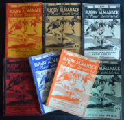 1948-54 inc 1946 Rugby Almanack of New Zealand (7): Great run of editions, in their distinctive