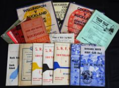 1961-75 New Zealand Internal Rugby Programmes etc (21): Trials: N Island v S Island 1966, S Island