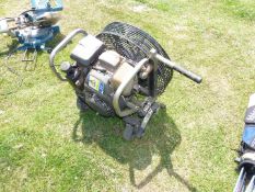 Large (Fire Station) Fan with Honda petrol engine (overhead cam - good compression - running at