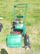 Qualcast 35S cylinder Mower with scarifier (good compression - running at time of lotting).