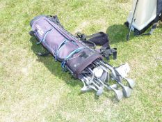Golf Bag and 21 clubs.