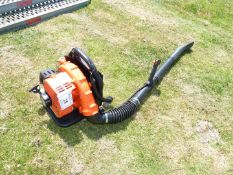 Petrol driven Blower (GRB 520), two stroke (good compression - running at time of lotting).