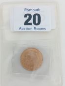 A French gold 10 franc piece, 1912.