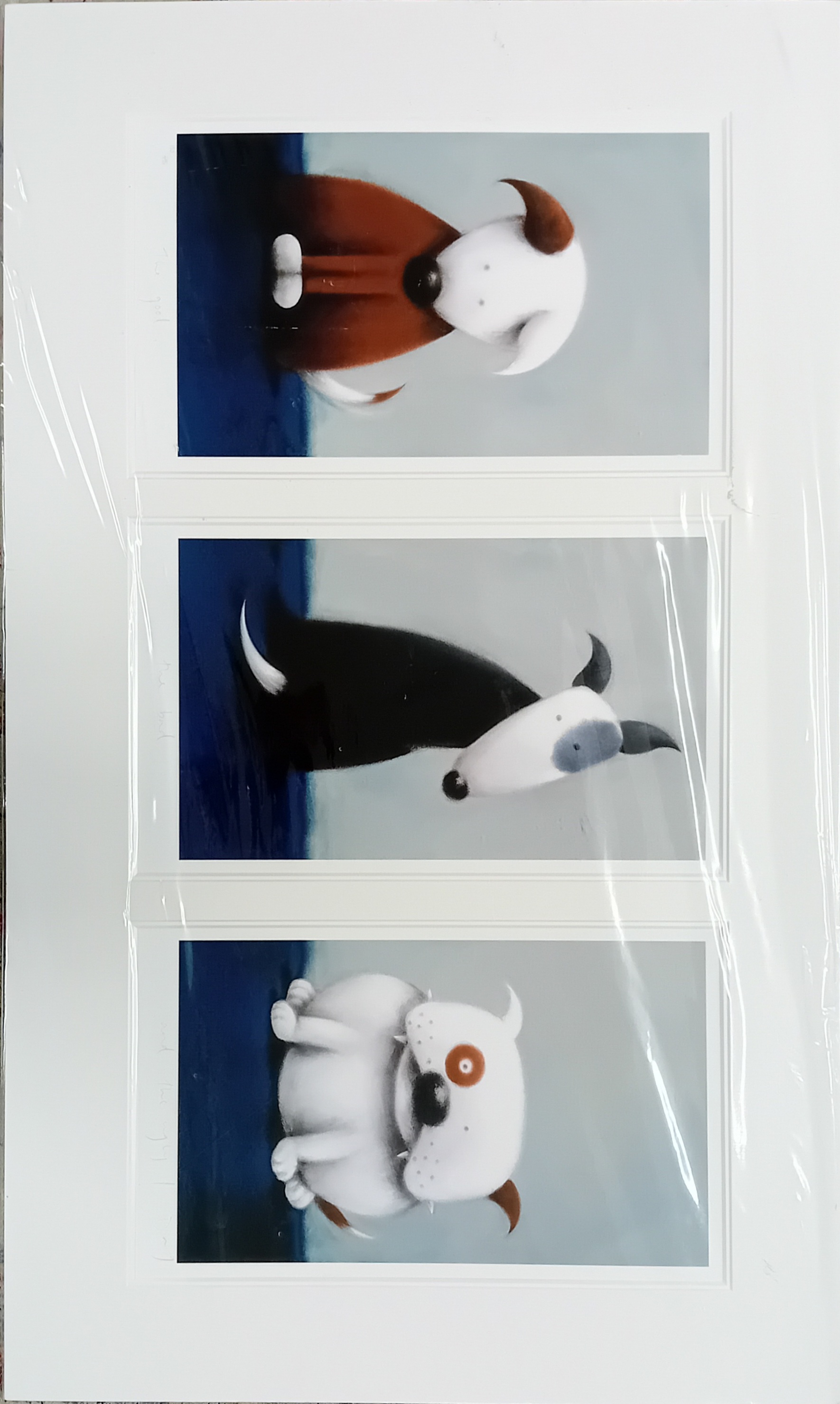 Doug Hyde (British, 1972-) limited edition print, 'The Good, The Bad, and The Ugly' 150/495, with