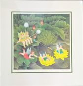 Beryl Cook (1926-2008) limited edition print 'Fairies and Pixies' 626/650, published by Alexander