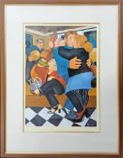 Beryl Cook (1926-2008) limited edition print 'Shall we Dance' 167/650, published by Alexander