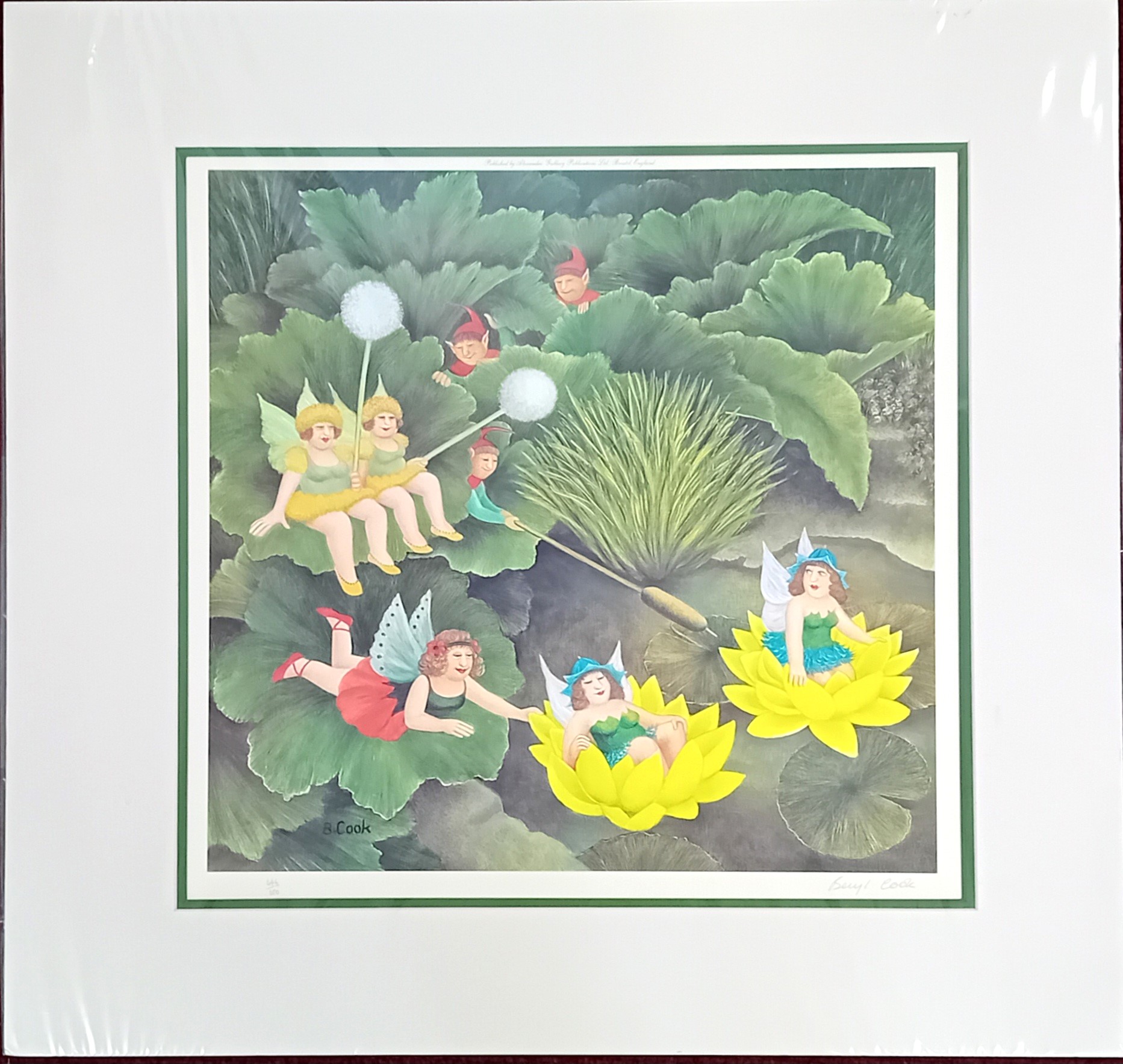 Beryl Cook (1926-2008) limited edition print 'Fairies and Pixies' 646/650, published by Alexander