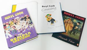 Beryl Cook (1926-2008), three artist books, to include 'Private View' published by Penguin 1981,