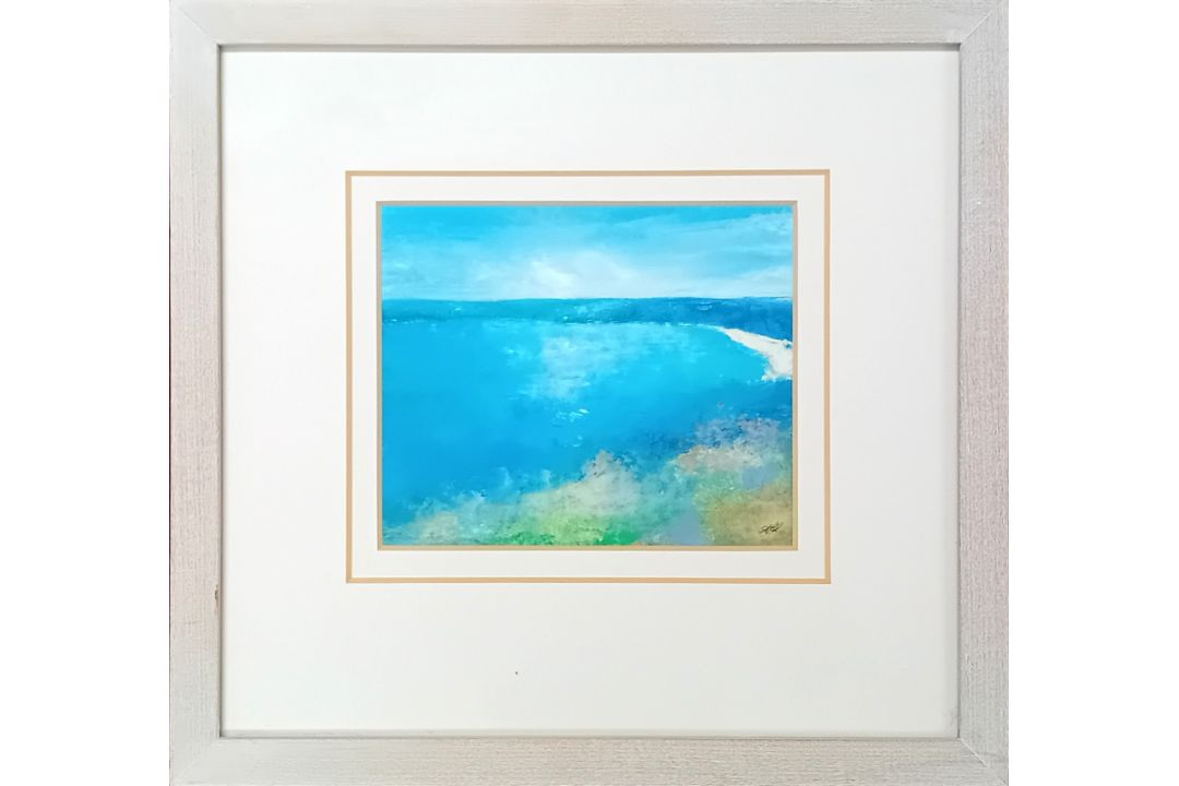 Amanda Hoskin (British, 1965-), oil on board 'Summer Colours - Halford River', 2000, - Image 1 of 2