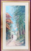 A collection of predominantly landscape paintings and prints, to include a watercolour scene of a