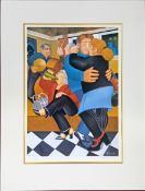 Beryl Cook (1926-2008) limited edition print 'Shall we Dance' 3/650, published by Alexander