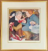 Beryl Cook (1926-2008) limited edition print 'Shoe Shop' 17/650, published by Alexander Gallery