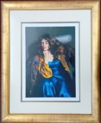 Robert Lenkiewicz (1941-2002), limited edition print 'Karen Seated' 338/475, with pencil