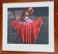 Robert Lenkiewicz (1941-2002), limited edition silkscreen print 'The Painter with Karen - St