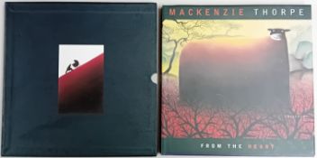 Mackenzie Thorpe (1956-) limited edition artist book, 'From the Heart', published by Universe