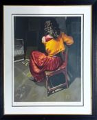 Robert Lenkiewicz (1941-2002), limited edition silkscreen print, 'Esther, Rear View', 45/275, with