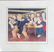 Beryl Cook (1926-2008) limited edition print 'Tarzanogram' 410/650, published by Alexander Gallery