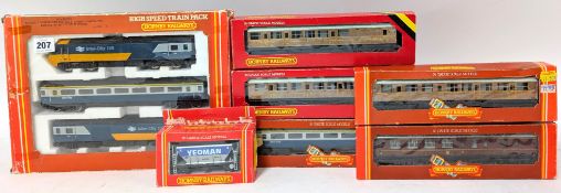 Hornby Railways, 00 gauge, R332- 'High Speed Train Pack'- 3 model locomotive set, with 6 Hornby
