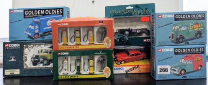 Corgi Classics- Golden Oldies, 06501- 'Morris 1000- Shell/BP diecast model, with 2 Corgi Classics-