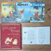 'John Leech's Pictures of- Life & Character from the Collection of 'Mr Punch'' novel with 4