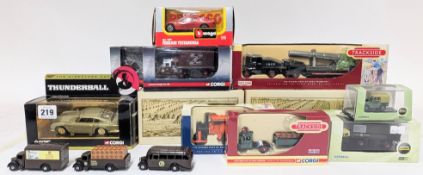 Corgi, 007- The Directors Cut- 'Thunderball', CC04306- 'Aston Martin DBS' with 13 additional models,