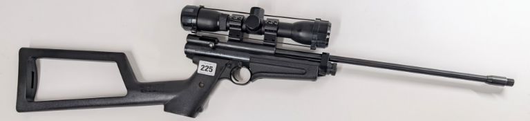 Crosman Rat Catcher, 2250XL-Model 1399- .22 C02 air rifle (tactical finish) with scope, unboxed.