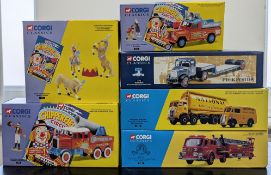 Corgi Classics, 31901- 'Mary Chipperfield's Liberty Horses' diecast model, with 5 Corgi Classics,