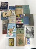 A collection of ephemera including images of movie stars, booklets etc.